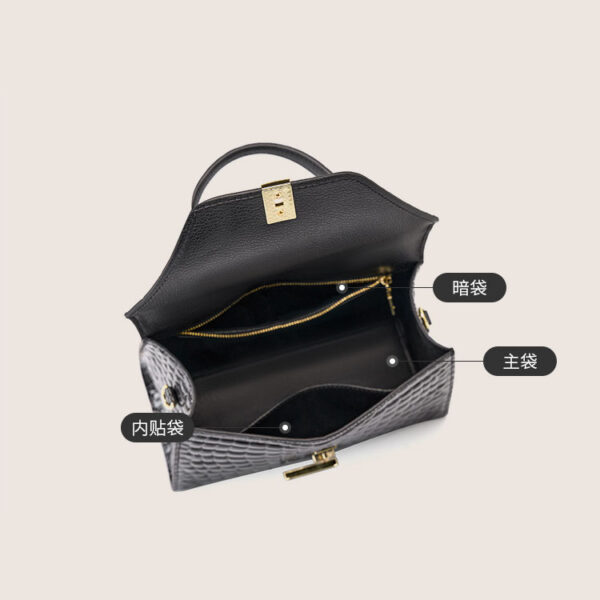Womens Genuine Leather Shoulder Bag - Image 6