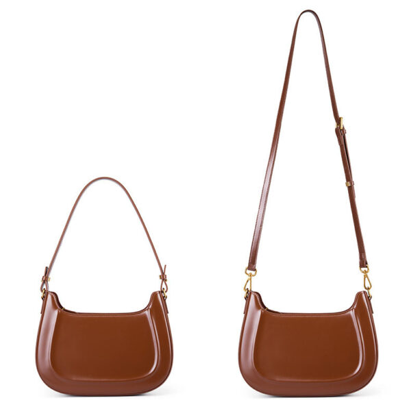 Womens Genuine Leather Hobo Bag - Image 6