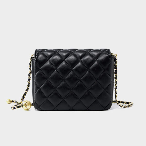 Womens Top Grain Genuine Leather Crossbody Bag - Image 3