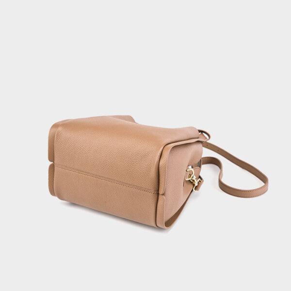 Womens Top Grain Genuine Leather Shoulder Bag - Image 5