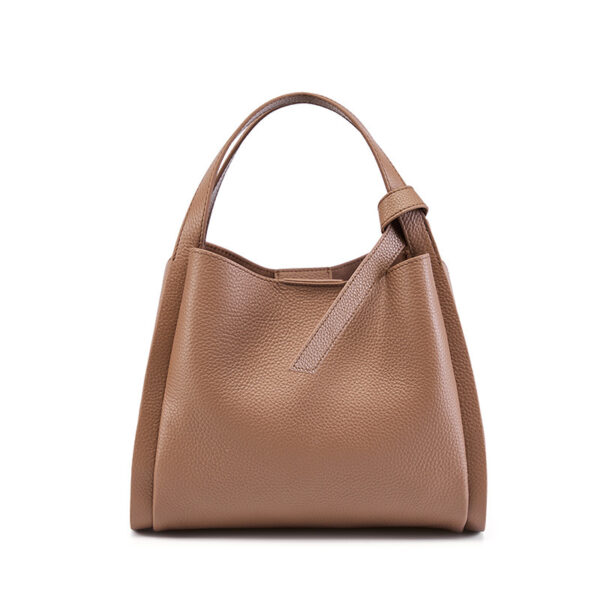 Womens Top Grain Genuine Leather Shoulder Bag