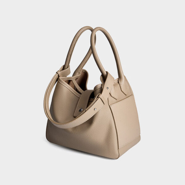 Womens Top Grain Genuine Leather Shoulder Bag - Image 2