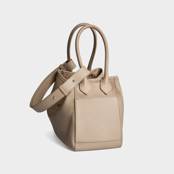 Womens Top Grain Genuine Leather Shoulder Bag - Image 3