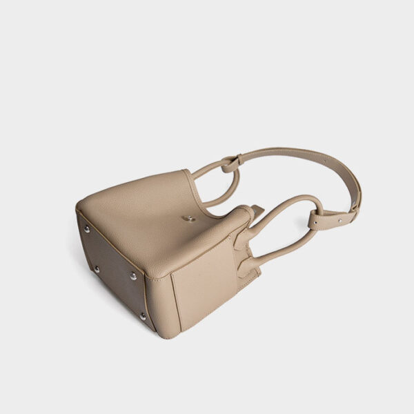 Womens Top Grain Genuine Leather Shoulder Bag - Image 5