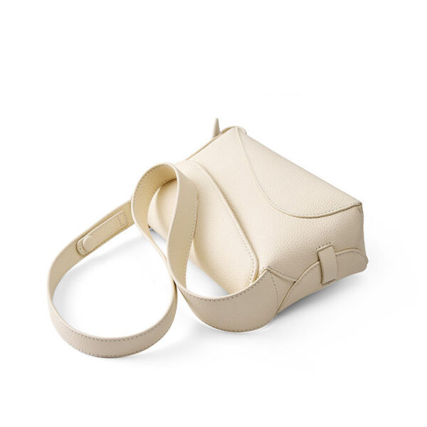 Womens Top Grain Genuine Leather Crossbody Bag - Image 5