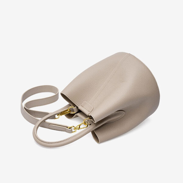 Womens Top Grain Genuine Leather Shoulder Bag - Image 2