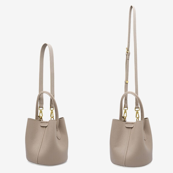 Womens Top Grain Genuine Leather Shoulder Bag - Image 5