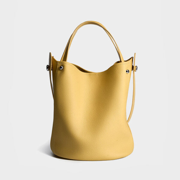 Womens Top Grain Genuine Leather Shoulder Bag - Image 2