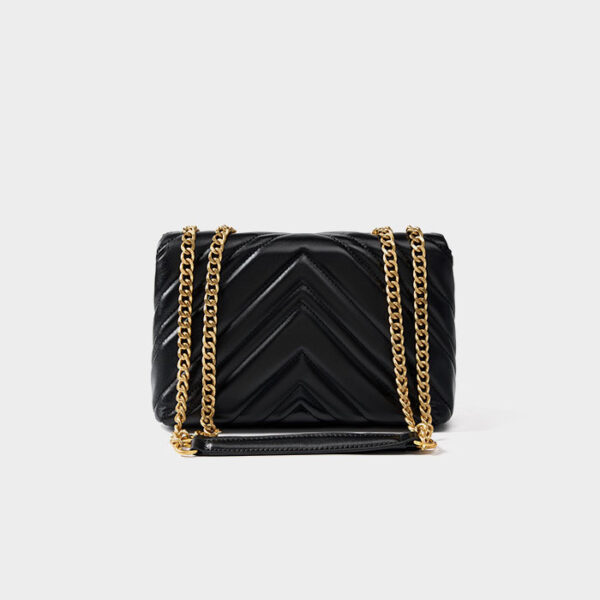 Womens Top Grain Genuine Leather Crossbody Bag - Image 3