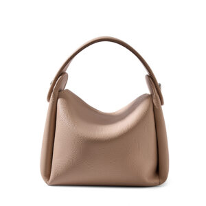 Womens Top Grain Genuine Leather Hobo Bag