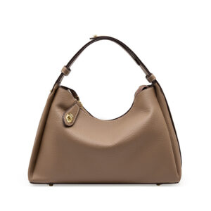 Womens Top Grain Genuine Leather Hobo Bag