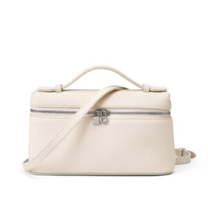 Womens Top Grain Genuine Leather Crossbody Bag