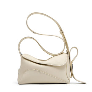 Womens Top Grain Genuine Leather Crossbody Bag