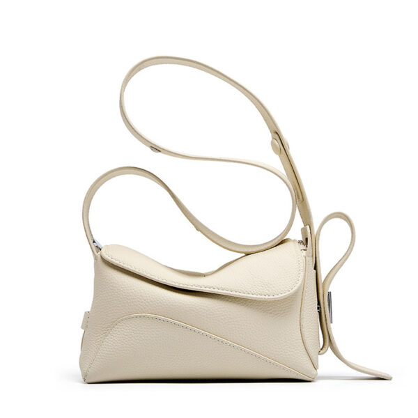 Womens Top Grain Genuine Leather Crossbody Bag