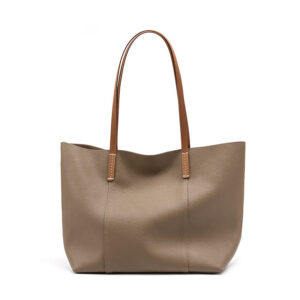 Womens Top Grain Genuine Leather Tote Bag