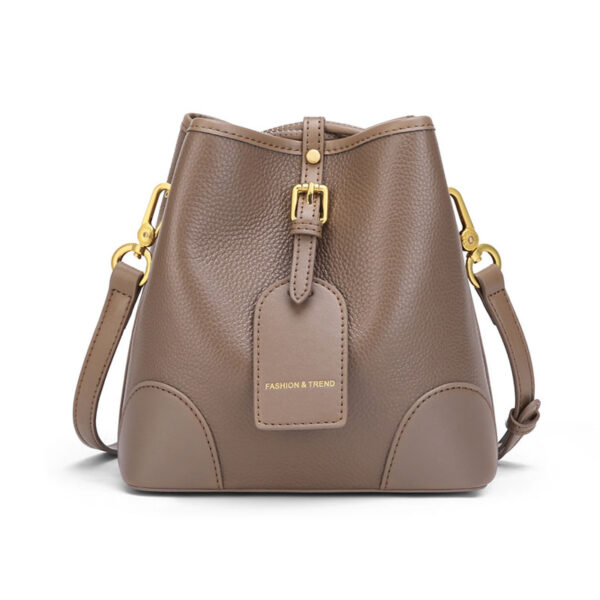Womens Top Grain Genuine Leather Shoulder Bag