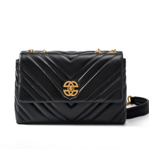 Womens Top Grain Genuine Leather Crossbody Bag