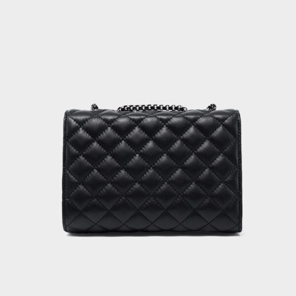 Womens Top Grain Genuine Leather Crossbody Bag - Image 3