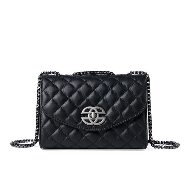 Womens Top Grain Genuine Leather Crossbody Bag