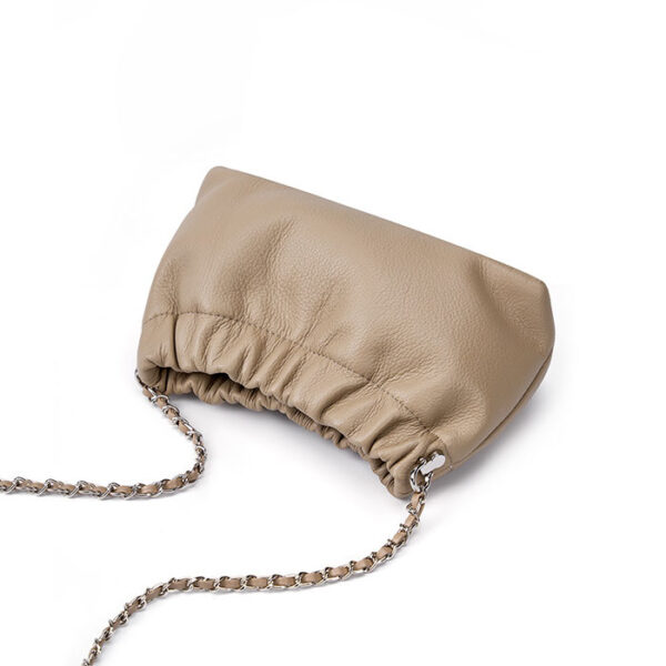 Womens Top Grain Genuine Leather Shoulder Bag - Image 3