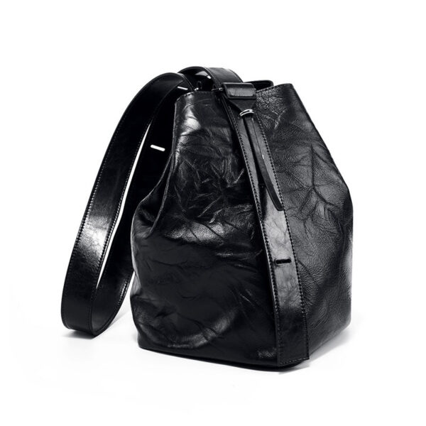 Womens Top Grain Genuine Leather Shoulder Bag