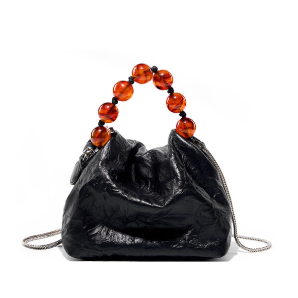 Womens Top Grain Genuine Leather Shoulder Bag