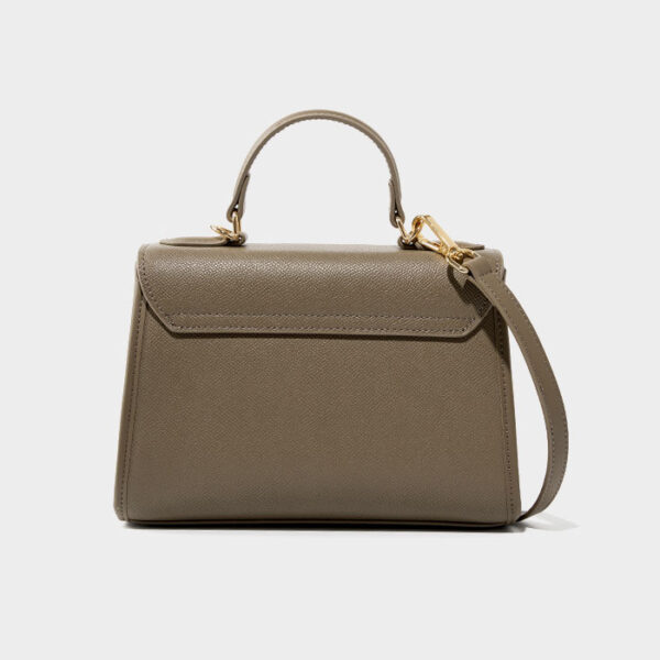 Womens Top Grain Genuine Leather Crossbody Bag - Image 3