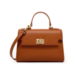 Womens Top Grain Genuine Leather Crossbody Bag