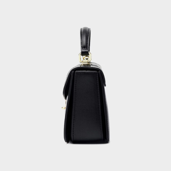Womens Top Grain Genuine Leather Crossbody Bag - Image 3