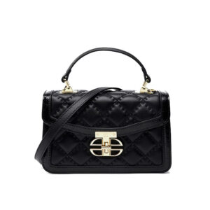 Womens Top Grain Genuine Leather Crossbody Bag
