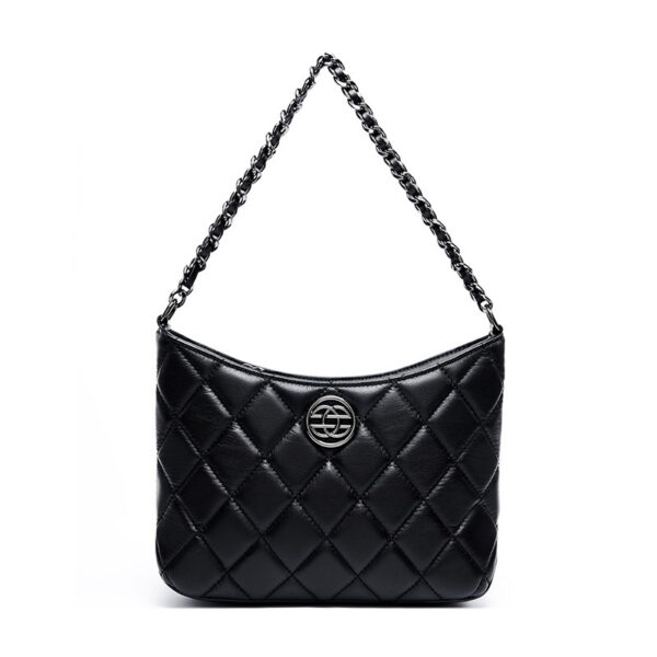 Womens Top Grain Genuine Leather Hobo Bag