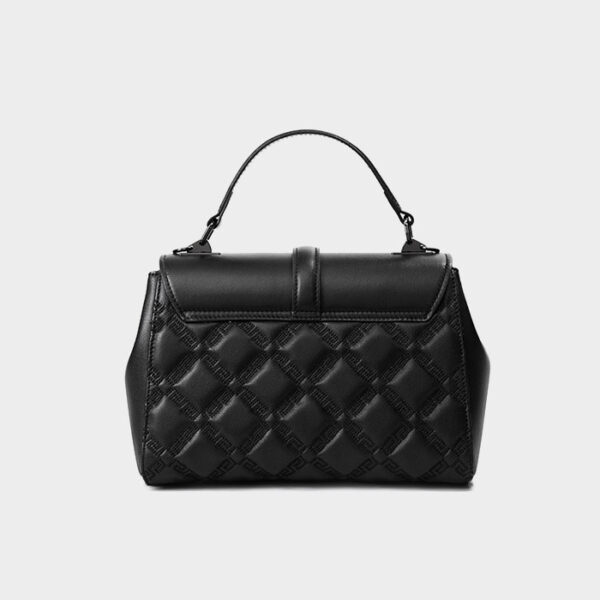 Womens Top Grain Genuine Leather Crossbody Bag - Image 4