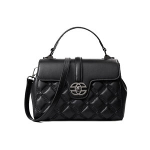 Womens Top Grain Genuine Leather Crossbody Bag