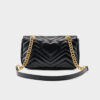 Womens Top Grain Genuine Leather Crossbody Bag - Image 3