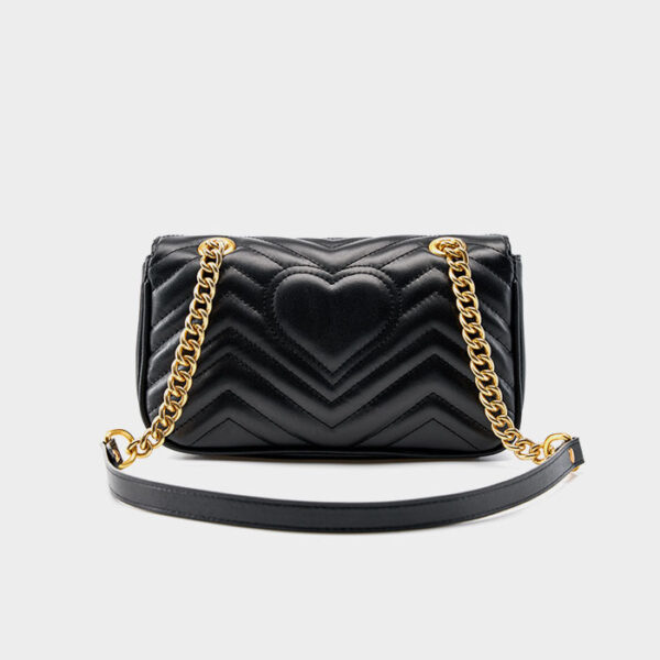 Womens Top Grain Genuine Leather Crossbody Bag - Image 3
