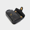 Womens Top Grain Genuine Leather Crossbody Bag - Image 4