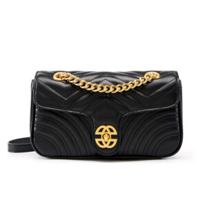 Womens Top Grain Genuine Leather Crossbody Bag