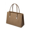 Womens Top Grain Genuine Leather Satchel Bag