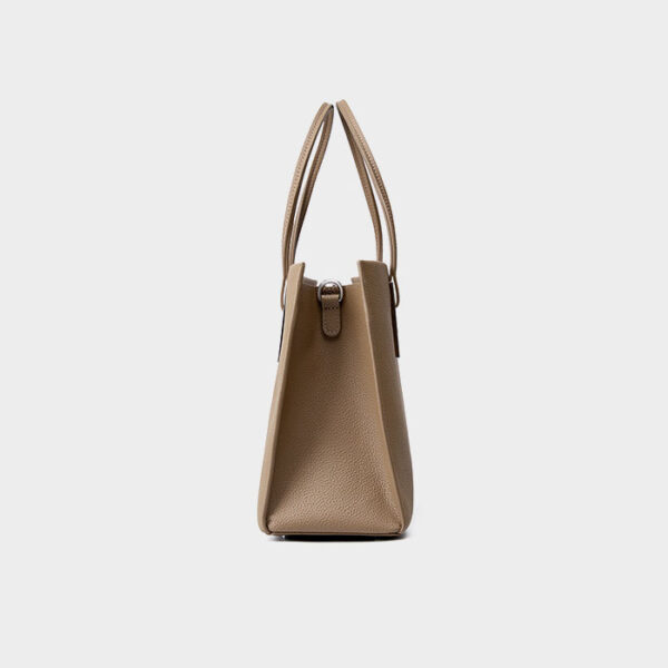 Womens Top Grain Genuine Leather Satchel Bag - Image 3