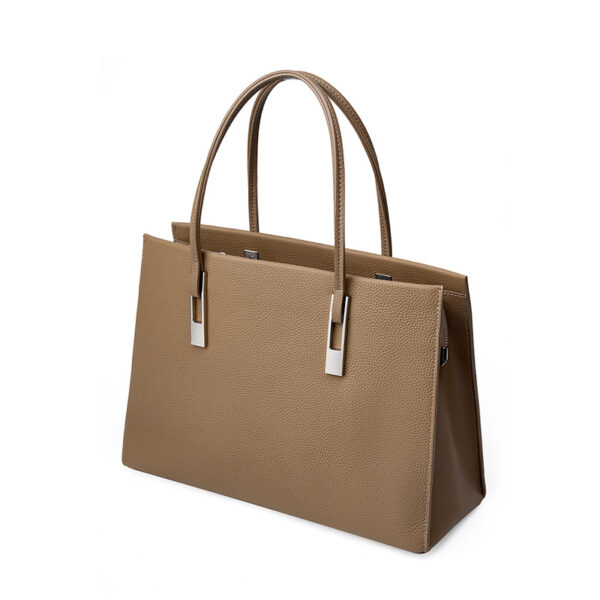 Womens Top Grain Genuine Leather Satchel Bag