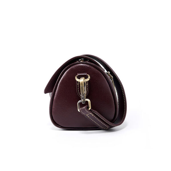 Womens Top Grain Genuine Leather Crossbody Bag - Image 3