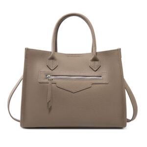 Womens Top Grain Genuine Leather Satchel Bag
