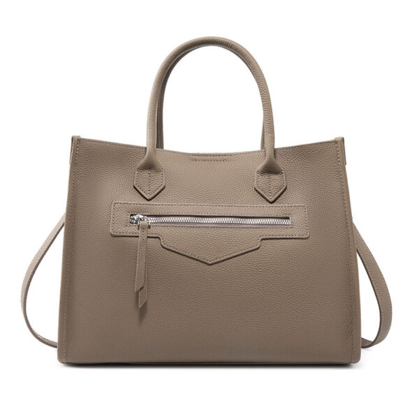 Womens Top Grain Genuine Leather Satchel Bag