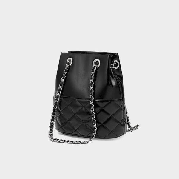 Womens Top Grain Genuine Leather Shoulder Bag - Image 2