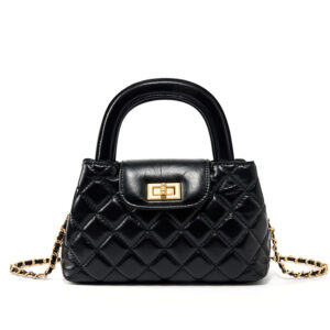 Womens Top Grain Genuine Leather Crossbody Bag