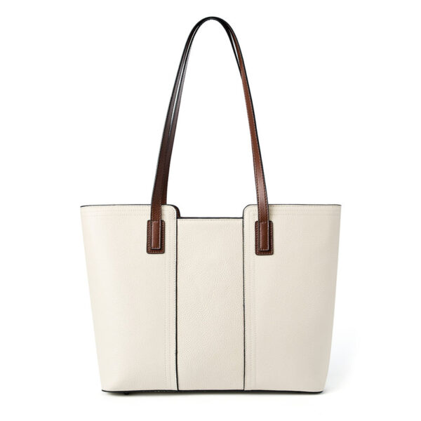 Womens Top Grain Genuine Leather Tote Bag