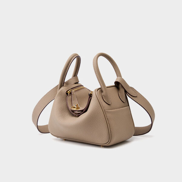 Womens Top Grain Genuine Leather Shoulder Bag - Image 2