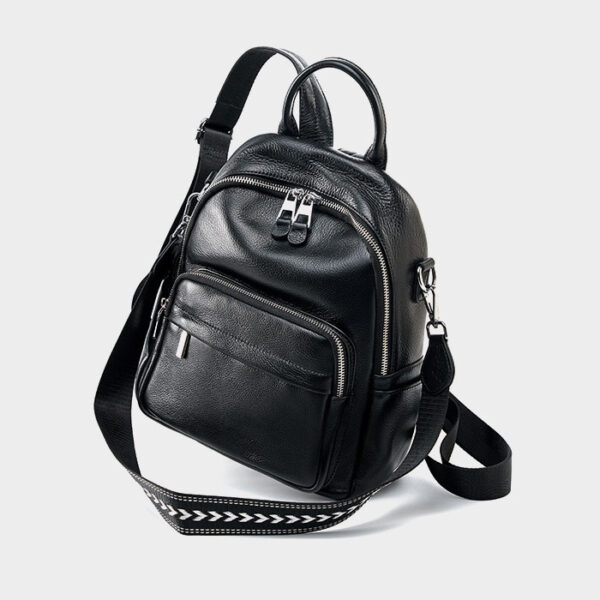 Top Grain Genuine Leather Backpack - Image 2