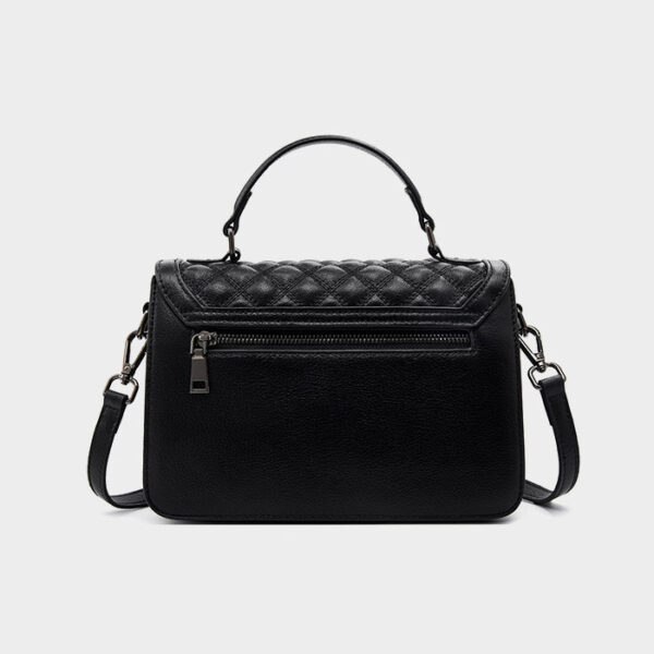 Womens Top Grain Genuine Leather Crossbody Bag - Image 3
