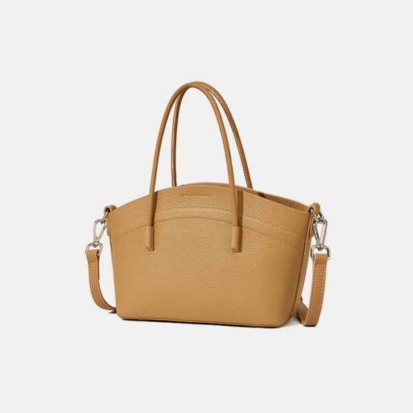Womens Top Grain Genuine Leather Satchel Bag - Image 2